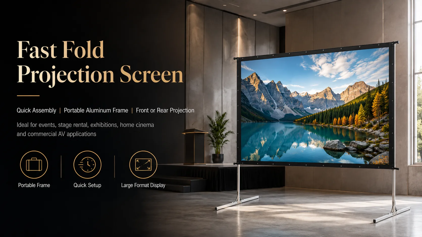 Fast Fold Screens