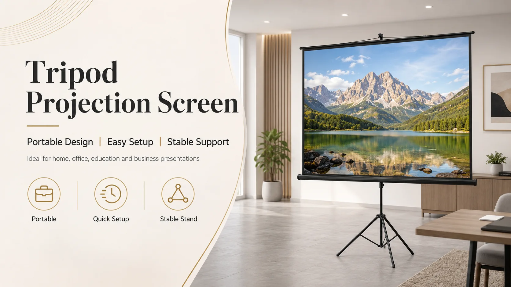 tripod Projector Screen
